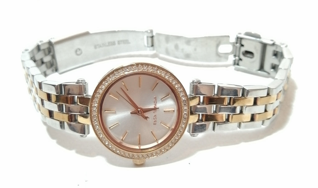 Michael Kors Petite MK4327 Darci Two Toned Watch