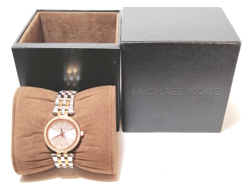 Michael Kors Petite MK4327 Darci Two Toned Watch