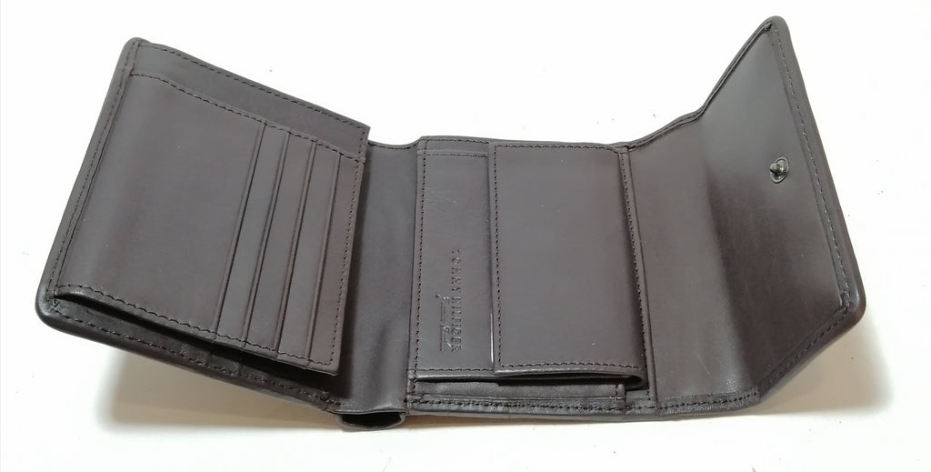 Tommy Hilfiger Brown Monogram Bi-fold Wallet | Like New |