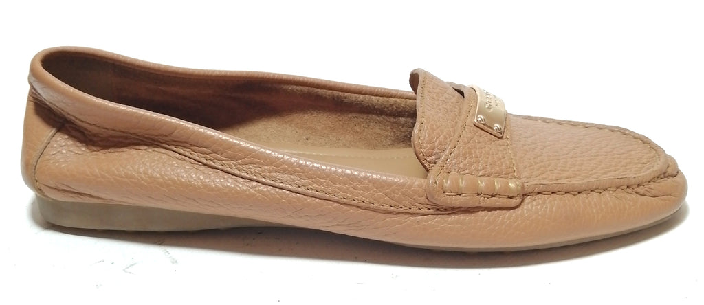 Coach Tan Leather Loafers