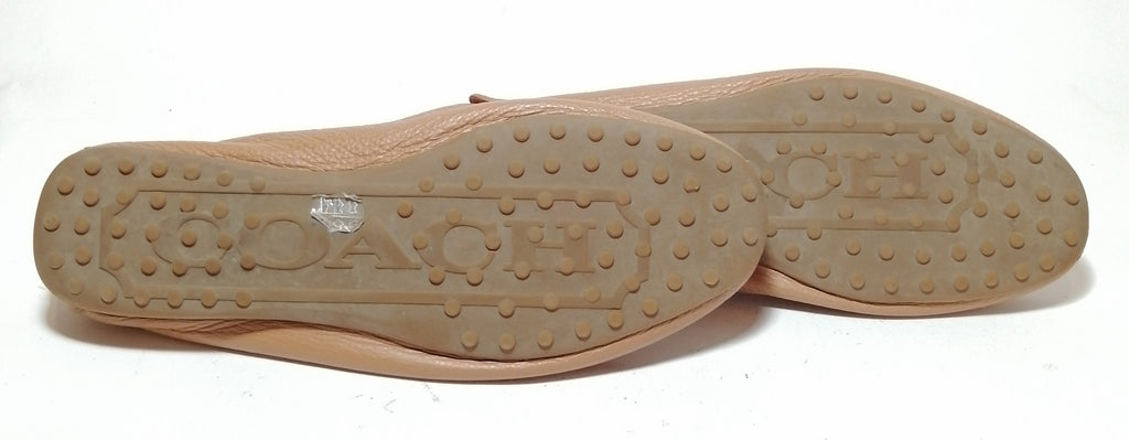 Coach Tan Leather Loafers