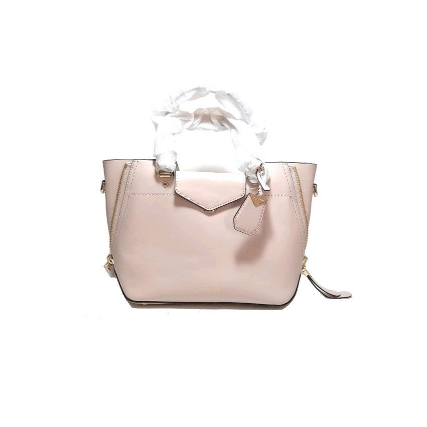Michael Kors 'Blakely' Soft Pink Leather Messenger Bag | Brand New |