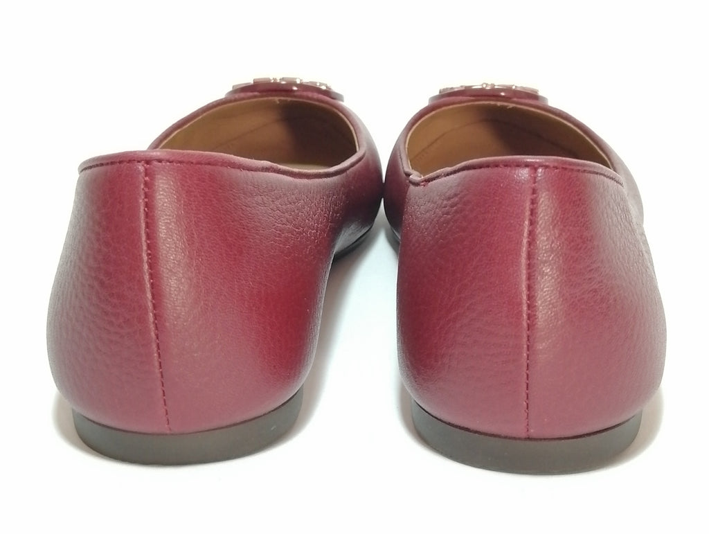 Tory Burch Maroon 'Claire' Ballet Flats | Gently Used |