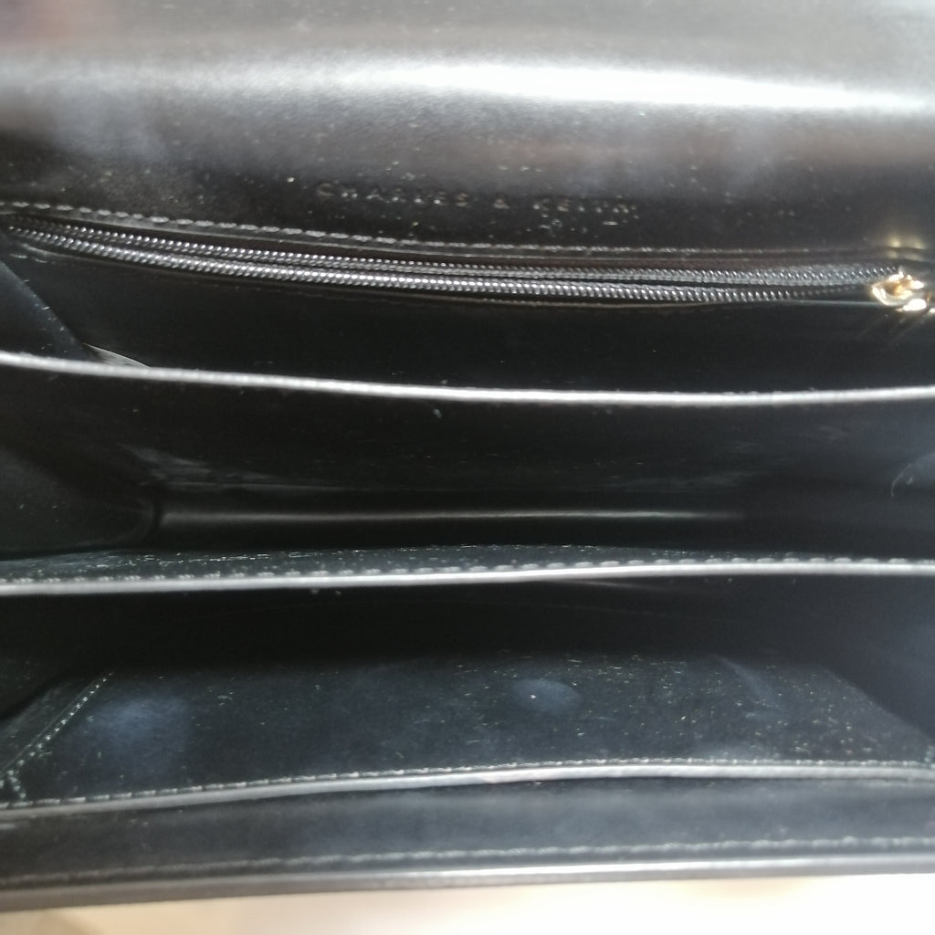 Charles & Keith Black Satchel | Gently Used |