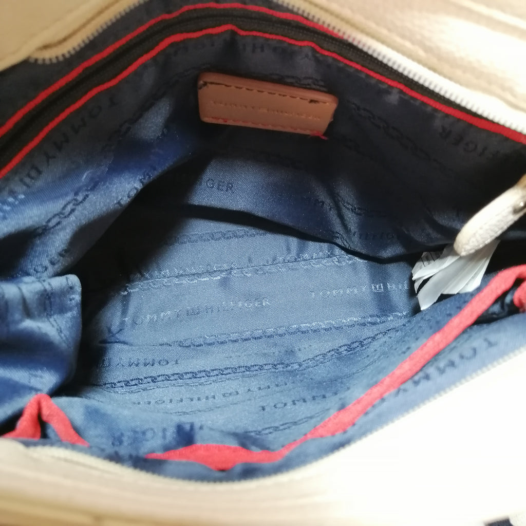 Tommy Hilfiger Nude Monogram Small Satchel | Gently Used |