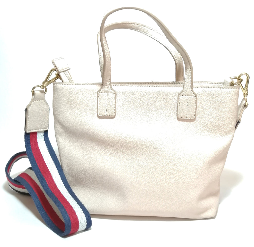 Tommy Hilfiger Nude Monogram Small Satchel | Gently Used |
