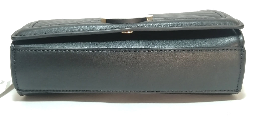 ZARA Black Textured Shoulder Bag | Brand New |