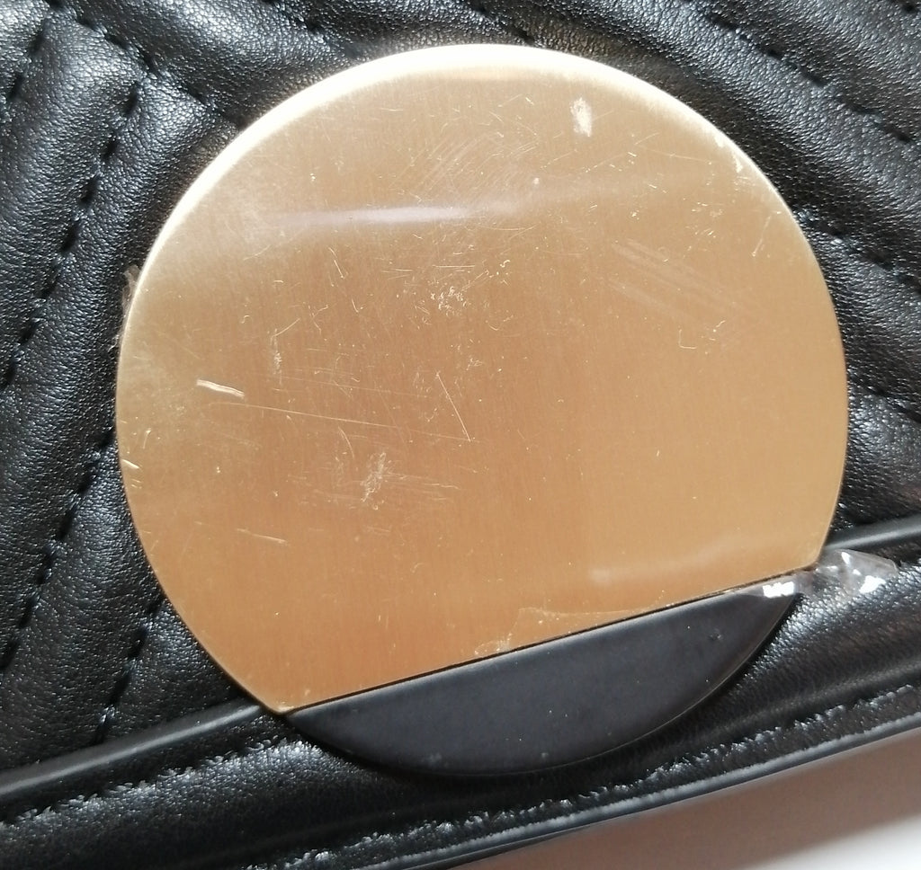 ZARA Black Textured Shoulder Bag | Brand New |
