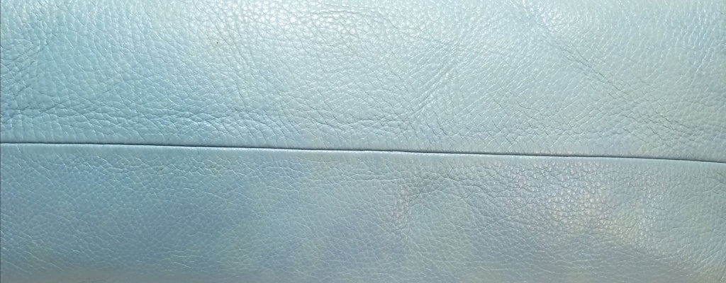 Coach Light Blue Pebbled Leather Shoulder Bag | Pre Loved |