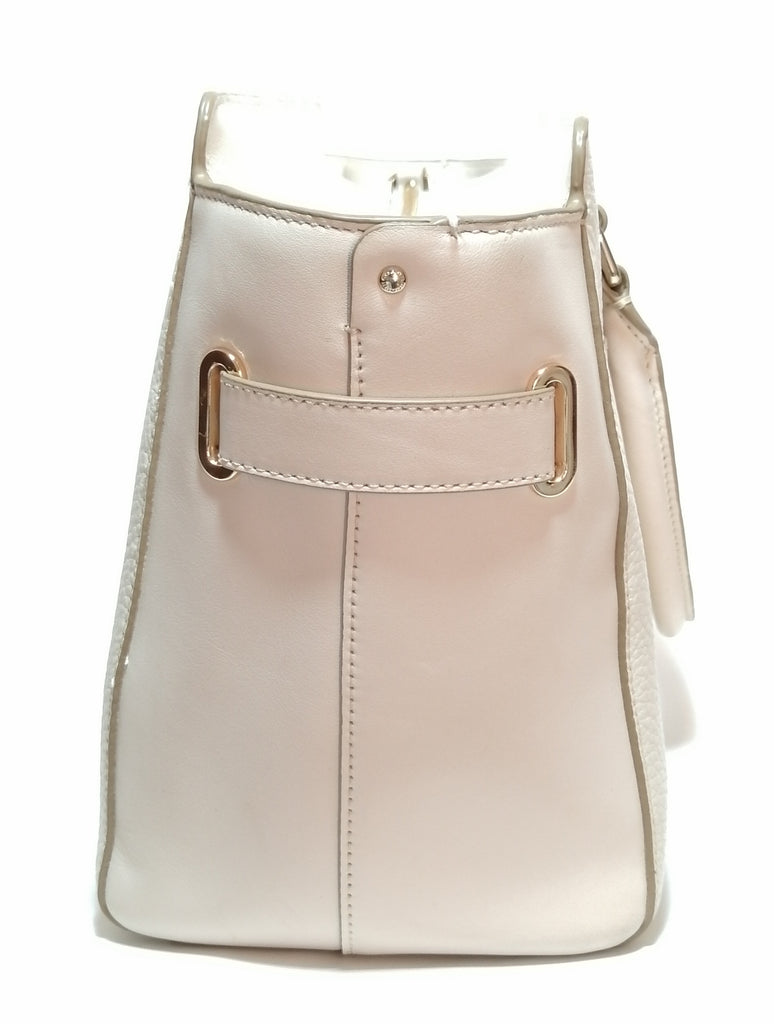 Coach Cream Pebbled Leather Tote | Gently Used |