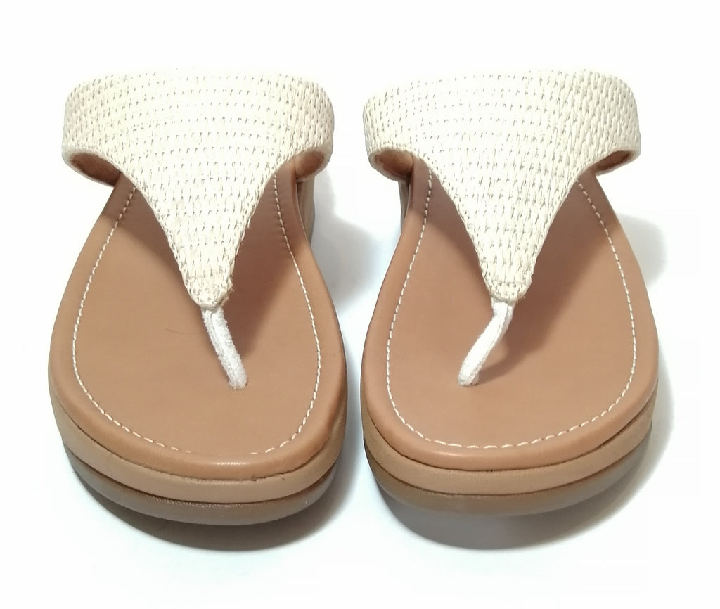 Fitflop Basket Weave Toe-Thong Sandals | Brand New |