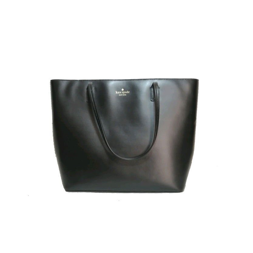 Kate Spade Black Leather Tote | Gently Used |