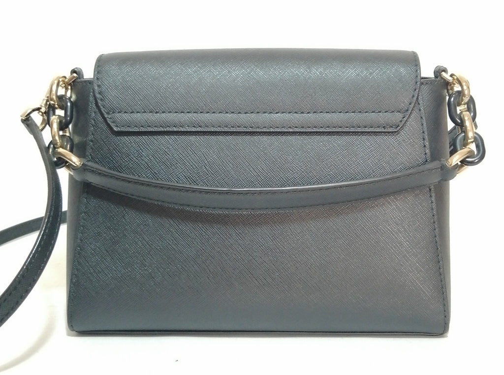Michael Kors Black Leather Cross Body Bag | Gently Used |