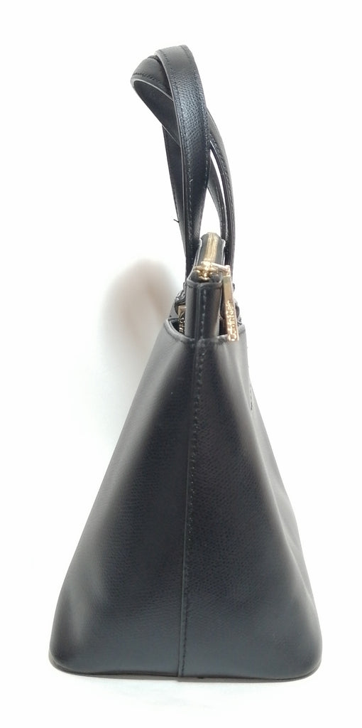 Calvin Klein Black Leatherette Tote Bag | Gently Used |