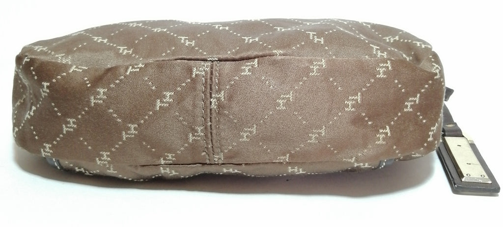 Tommy Hilfiger Brown Canvas Shoulder Bag | Gently Used |