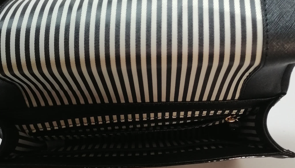 Kate Spade Black Textured Leather Shoulder Bag | Gently Used |