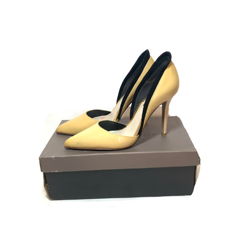 Charles & Keith Tri-Colour Patent Pointed Pumps | Pre Loved |