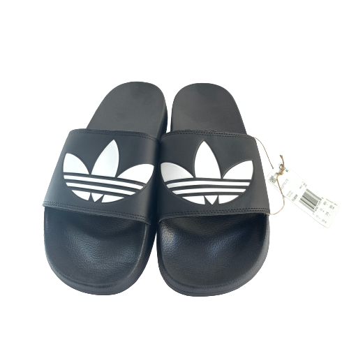 Adidas Black Men's Adilette Slides | Brand New |