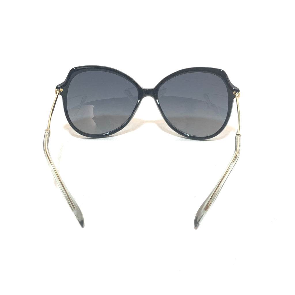 Jimmy Choo KIZZI/S 7VV/HD Black Sunglasses | Gently Used |