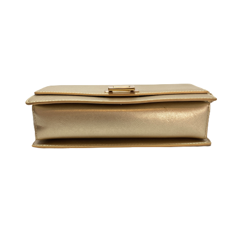 Charles & Keith Gold Shoulder Bag | Like New |