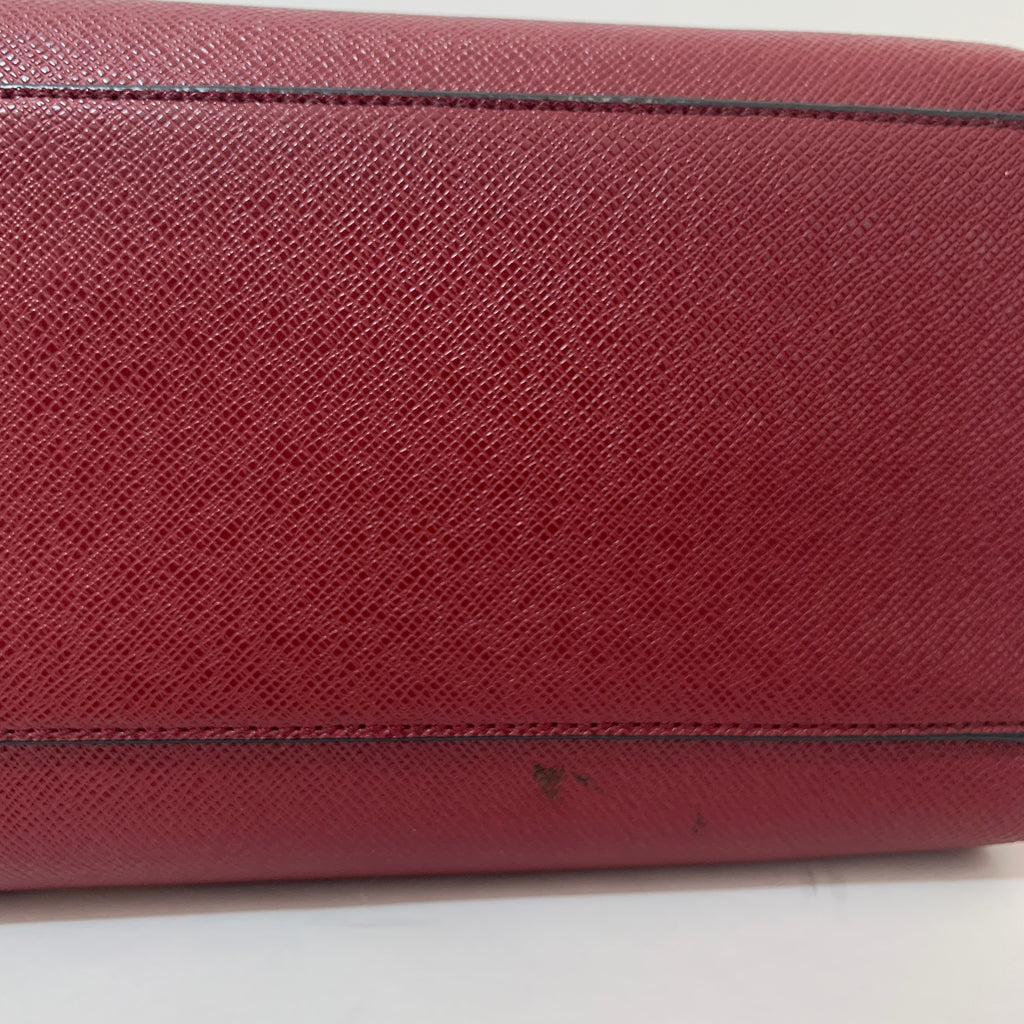 ALDO Maroon Large Satchel | Pre Loved |