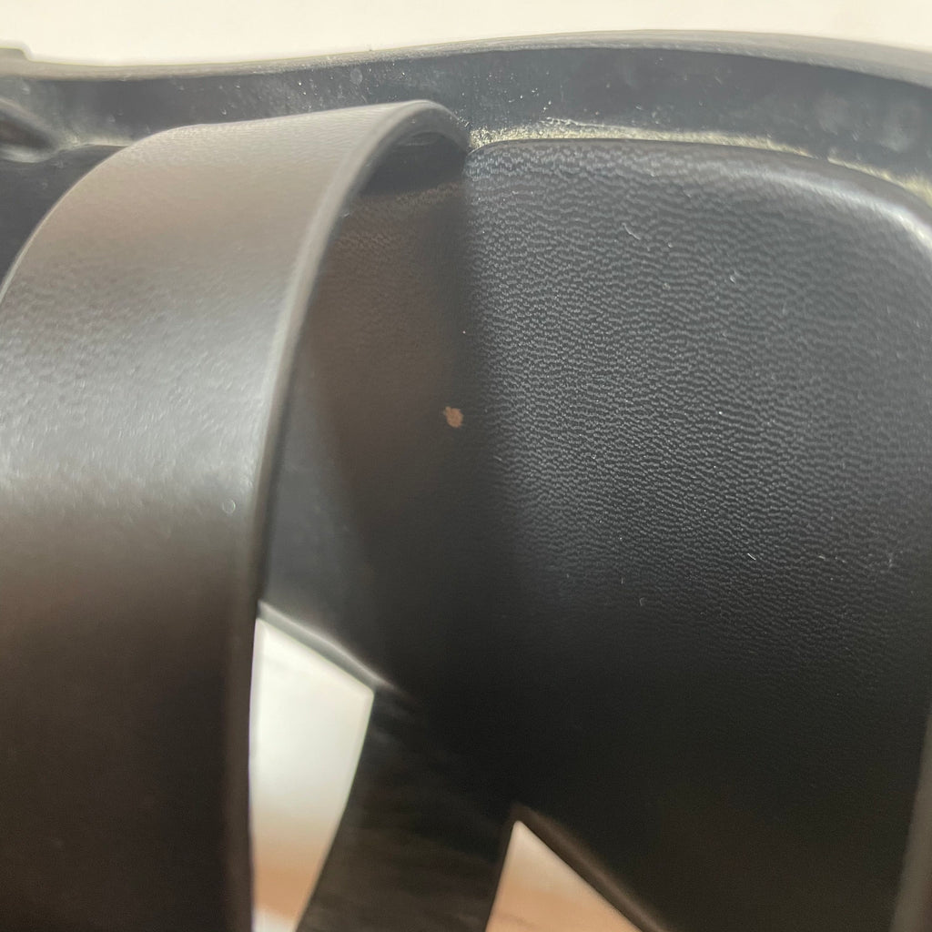 Charles & Keith Black Multi-Strap Flats | Gently Used |
