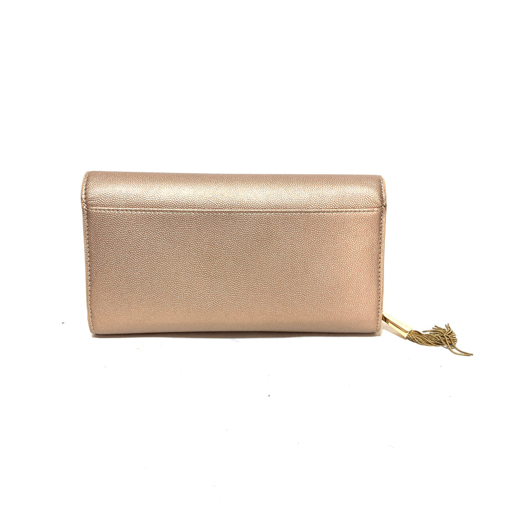 Charles & Keith Rose Gold Wallet-On-Chain | Brand New |