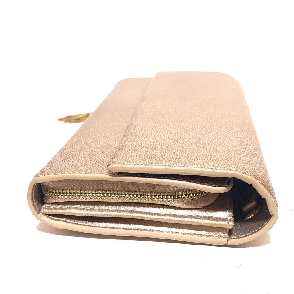 Charles & Keith Rose Gold Wallet-On-Chain | Brand New |