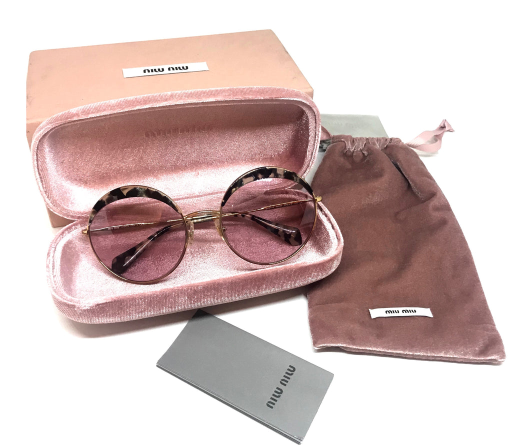 Miu Miu SMU51Q Round Sunglasses | Gently Used |