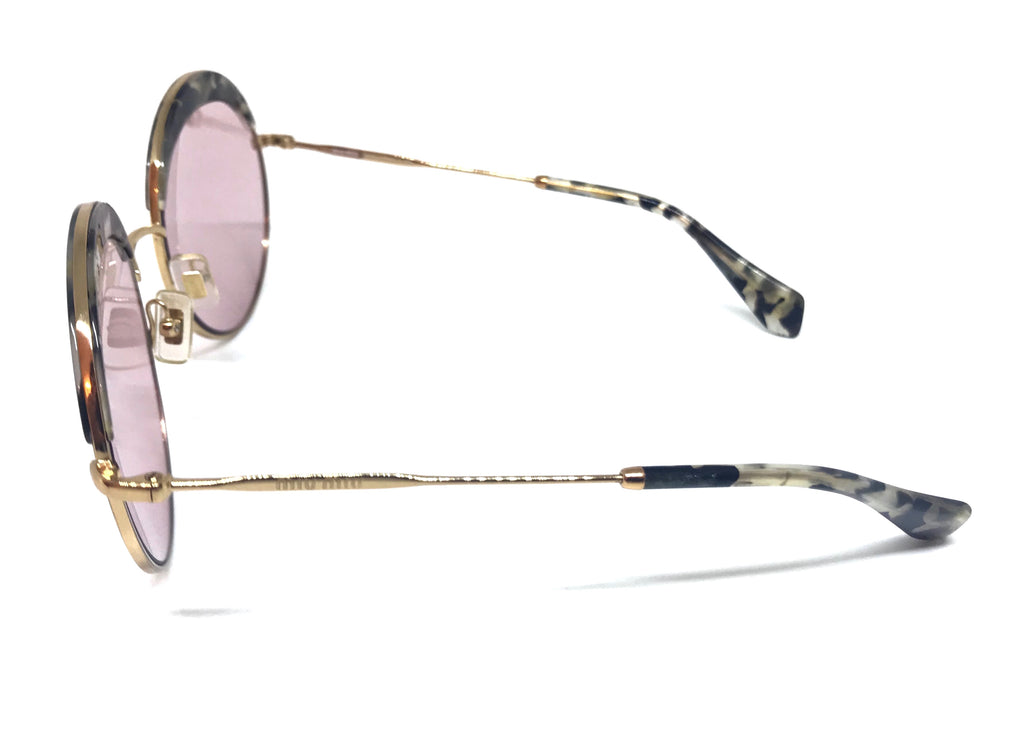 Miu Miu SMU51Q Round Sunglasses | Gently Used |