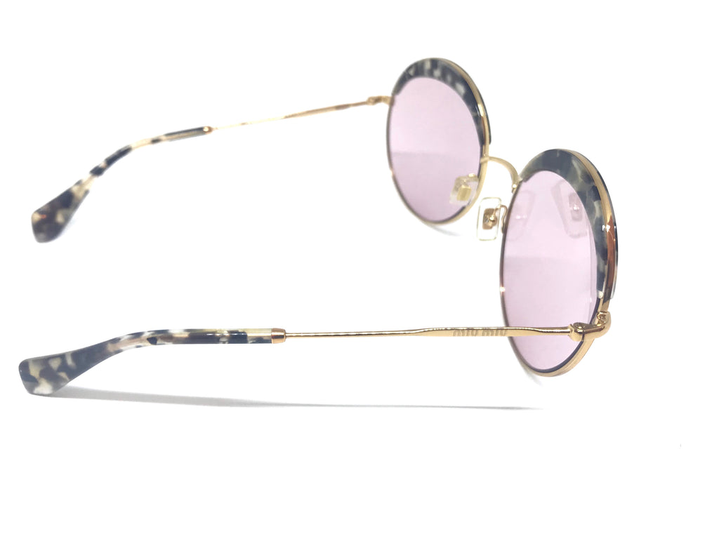 Miu Miu SMU51Q Round Sunglasses | Gently Used |