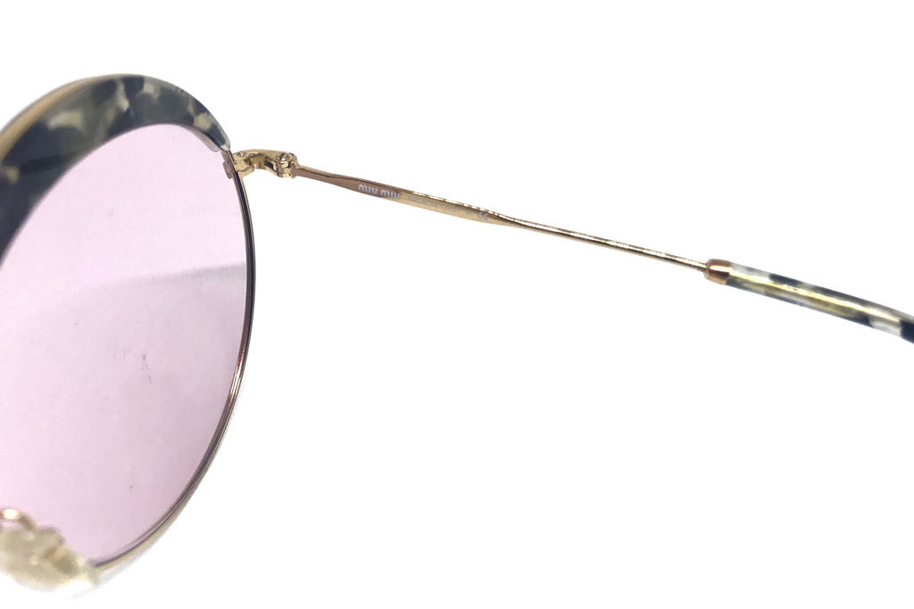 Miu Miu SMU51Q Round Sunglasses | Gently Used |
