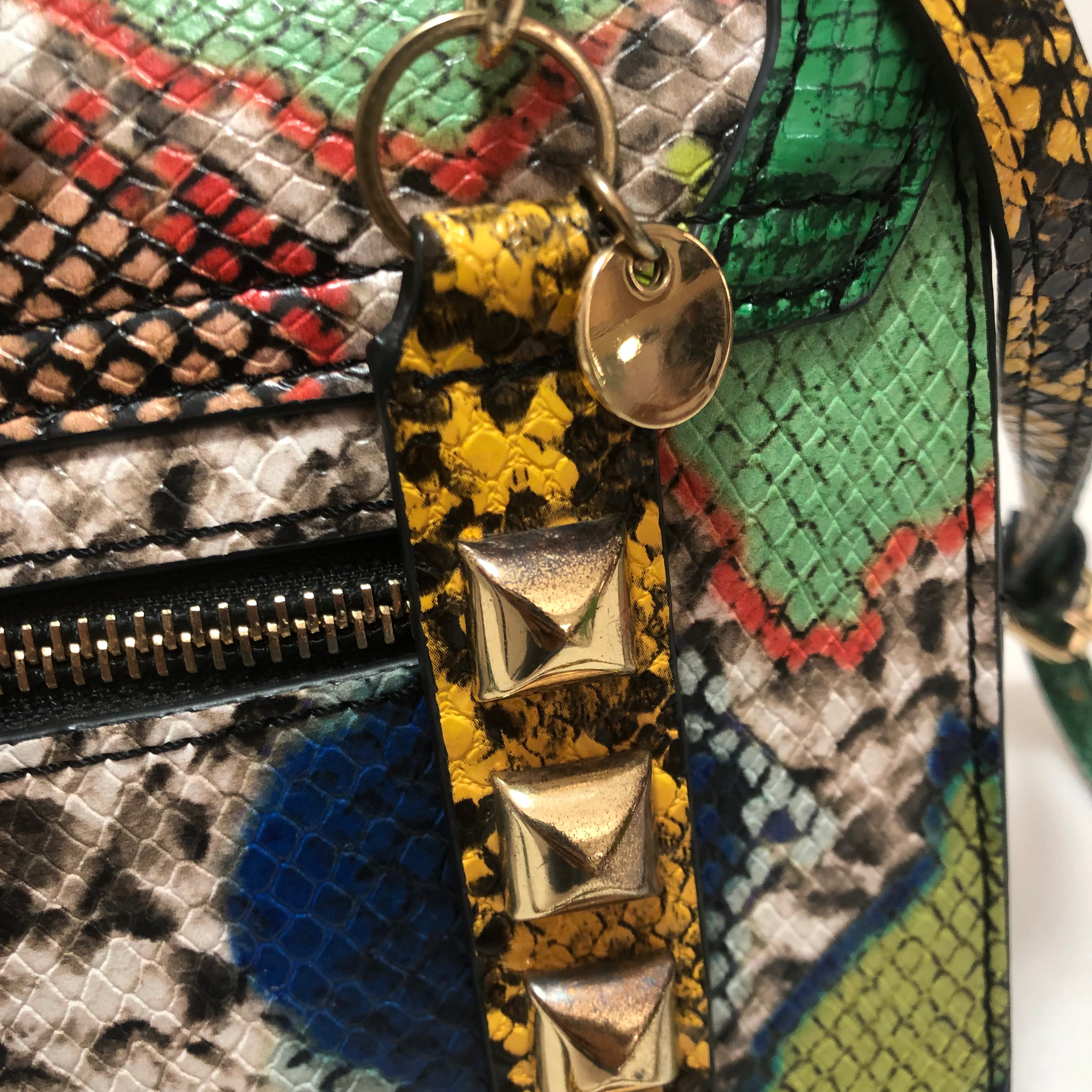 Aldo multicolor snakeskin bag best sale