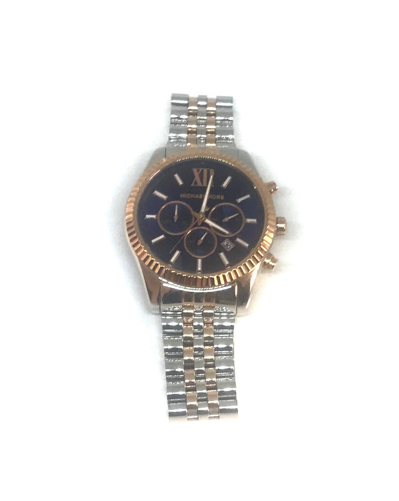 Michael Kors MK8412 Men's Lexington Two Toned Watch | Brand New |