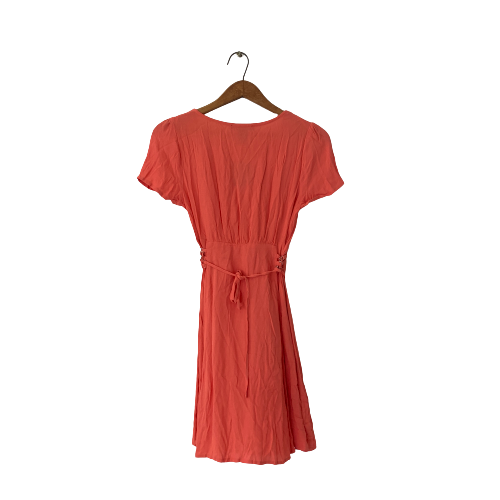Forever 21 Coral Knee-Length Dress | Brand New |