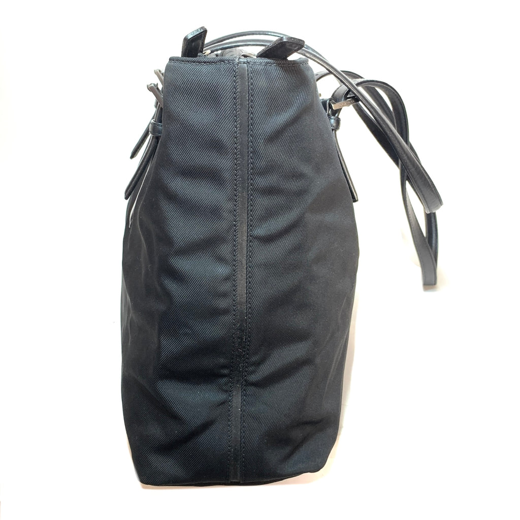 Coach Black Canvas & Leather Shoulder Bag | Pre Loved |