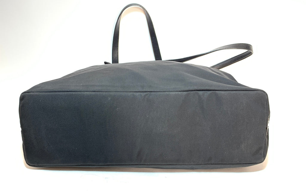 Coach Black Canvas & Leather Shoulder Bag | Pre Loved |