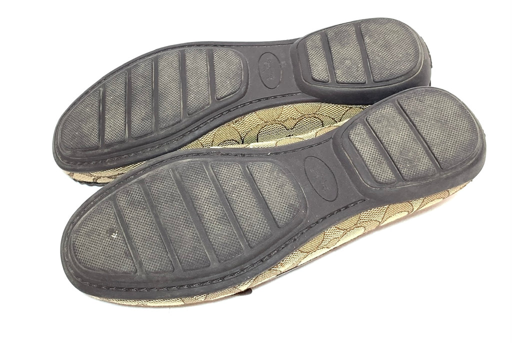 Coach Signature Monogram Penny Loafers | Gently Used |