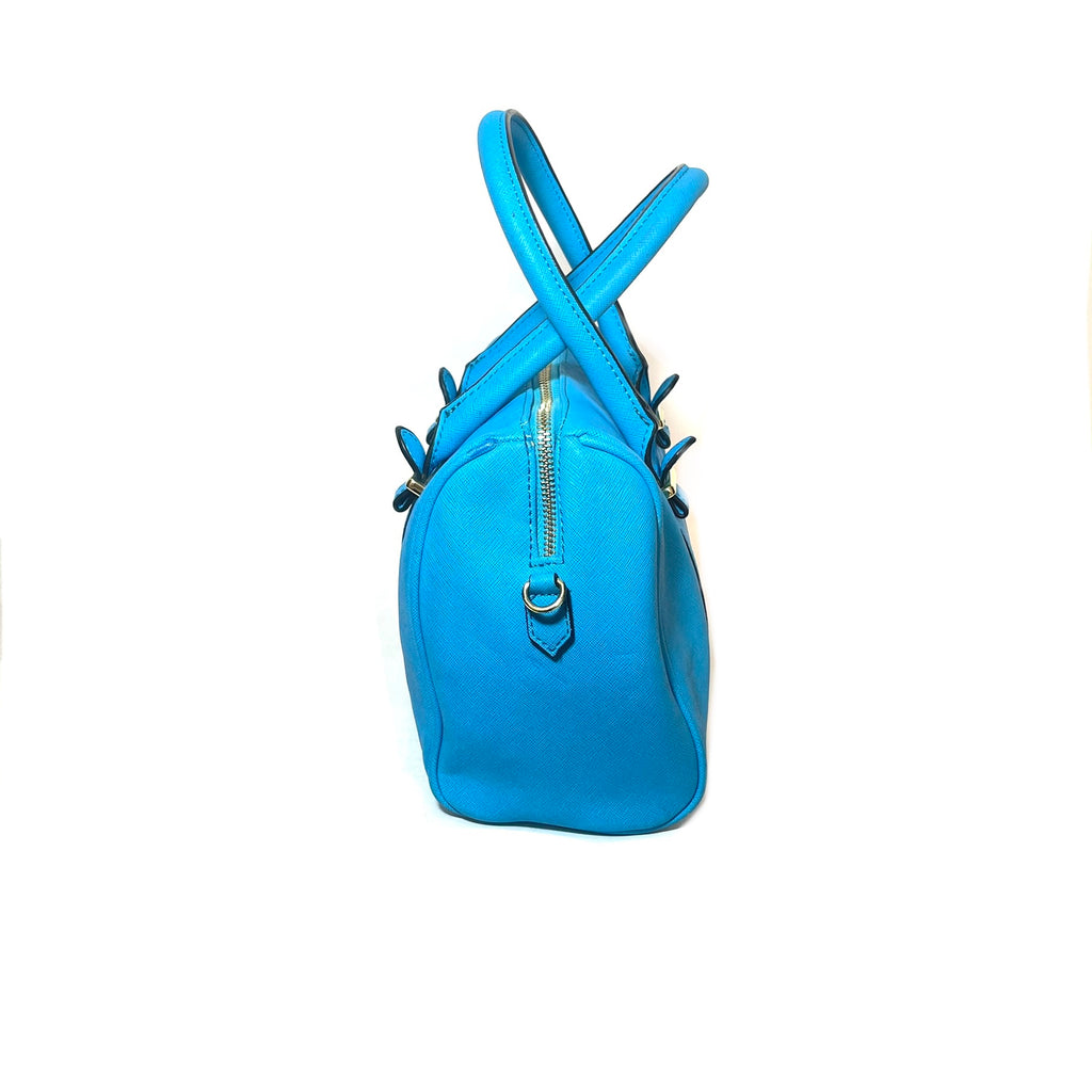 Steve Madden Aqua Blue Satchel | Pre Loved |