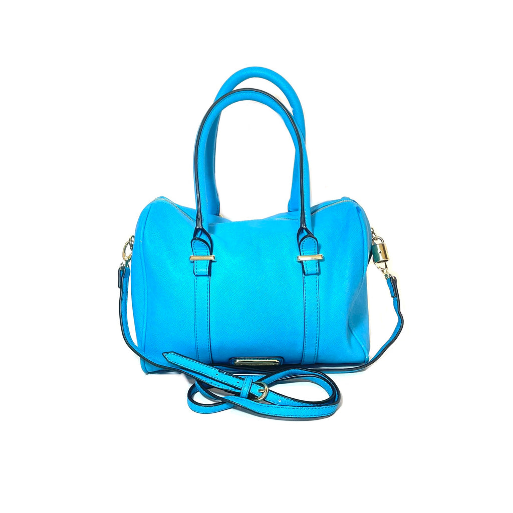 Steve Madden Aqua Blue Satchel | Pre Loved |