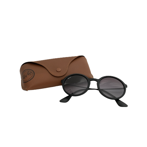 Ray-Ban Black Round Sunglasses | Like New |
