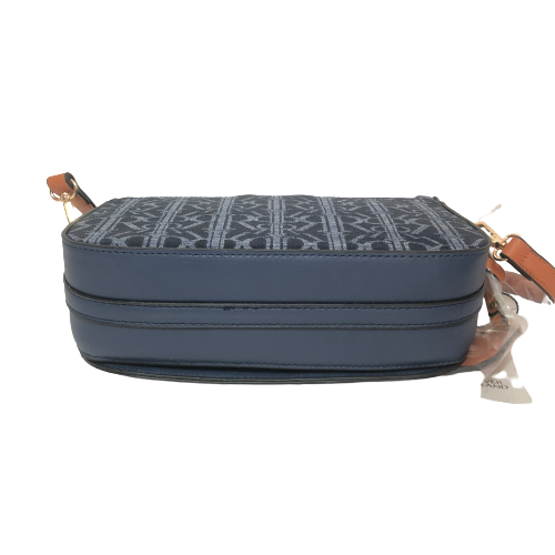 River Island Blue Monogram Crossbody | Brand New |