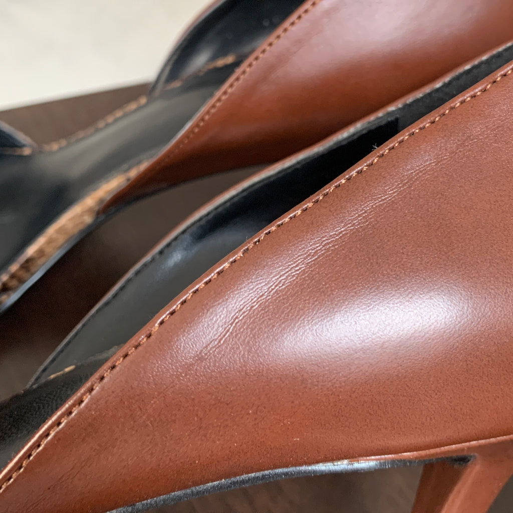Charles & Keith Brown Snakeskin Pumps | Gently Used |