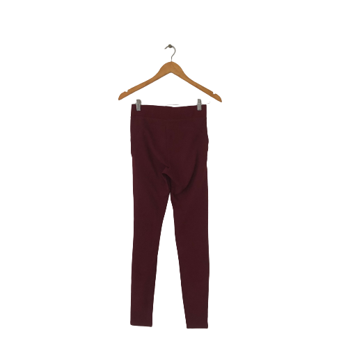 Bershka Maroon Leggings | Gently Used |