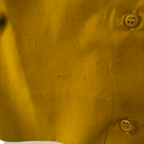 COS Mustard Ruffle Top | Pre Loved |