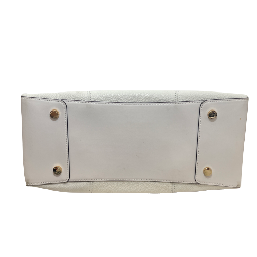 Michael Kors 'Gramercy' White Large Leather Satchel | Brand New |