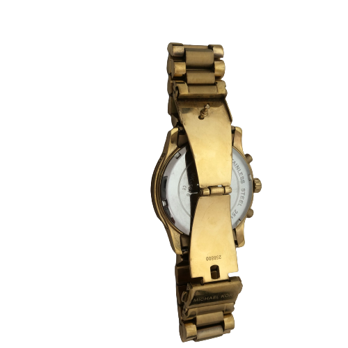 Michael Kors MK5916 Gold Chronograph Watch | Pre Loved |