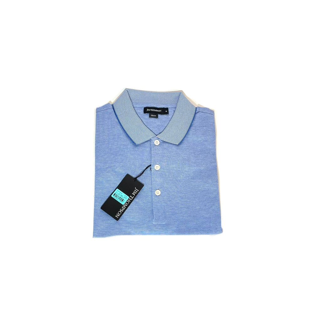 Jim Thompson Men's Blue Polo Shirt | Brand New |
