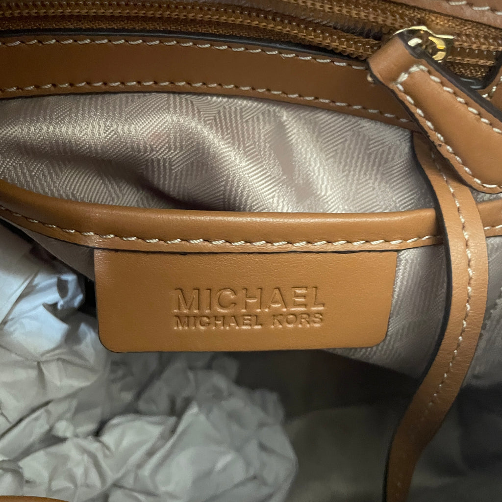 Michael Kors Tan 'Romy' Messenger Bag | Pre Loved |