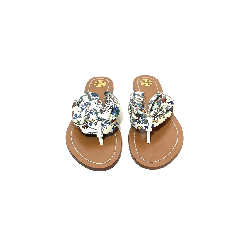 Tory Burch 'Carson' Floral Print Sandals | Gently Used |